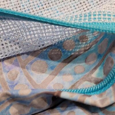 Lot 610: Quilted Little Pouch and Square By Trish