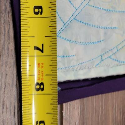 Lot 610: Quilted Little Pouch and Square By Trish