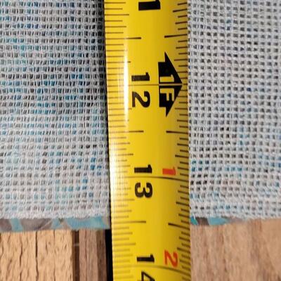 Lot 610: Quilted Little Pouch and Square By Trish