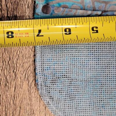Lot 610: Quilted Little Pouch and Square By Trish