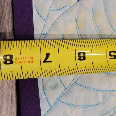 Lot 610: Quilted Little Pouch and Square By Trish