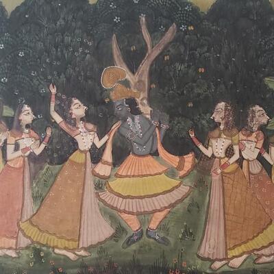 Indian Dancers Artwork