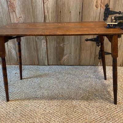 Antique Portable Sewing Table w/ Clean Cut fabric cutter (works great!)