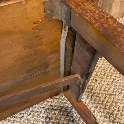 Antique Portable Sewing Table w/ Clean Cut fabric cutter (works great!)