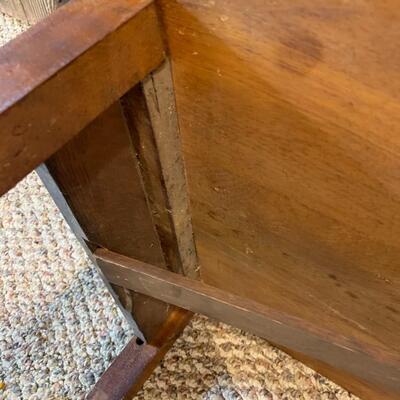 Antique Portable Sewing Table w/ Clean Cut fabric cutter (works great!)