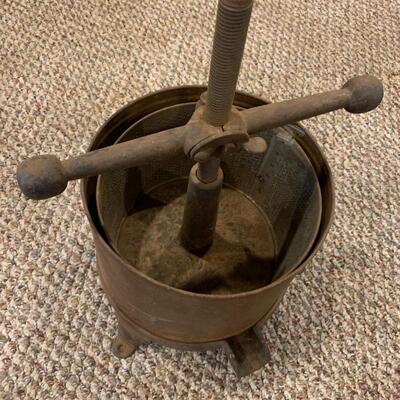 Antique Wine Press