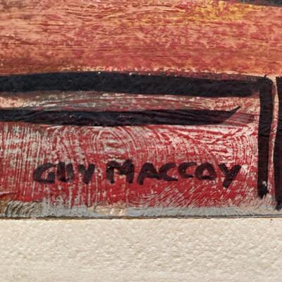 Mid Century Guy Maccoy Serigraph