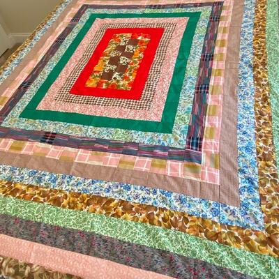 Unfinished Handcrafted Quilt Top