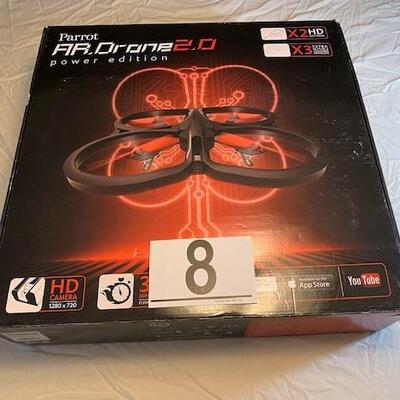 LOT#8A: Parrot AR Drone 2.0 Power Edition