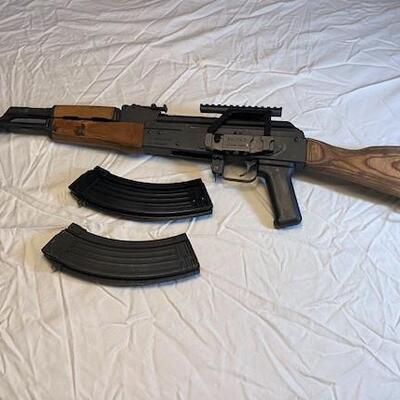 LOT#15X: Romanian AK-47 with Optics Mount & 2 Mags