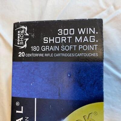 LOT#20LR: Federal 300 Win Short Mag Ammo Lot #3