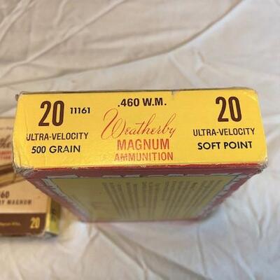 LOT#30LR: Weatherby .460 Mag Ammo