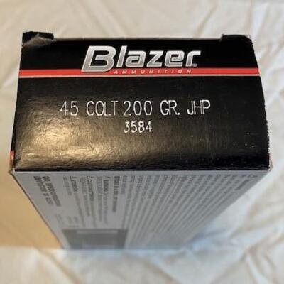 LOT#31LR: Blazer 45 JHP Ammo
