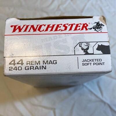 LOT#45LR: Winchester 44 Rem Mag Ammo