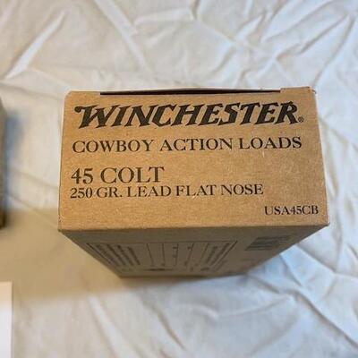 LOT#47LR: Winchester Cowboy Action Loads 45Colt Lot #1