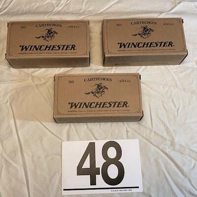 LOT#48LR: Winchester Cowboy Action Loads 45Colt Lot #2