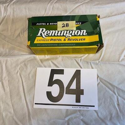 LOT#54LR: Remington 44 SW Special Ammo