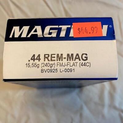 LOT#57LR: Mag Tech 44 REM-Mag Ammo