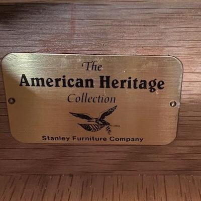 LOT#78DR2: American Heritage by Stanley
