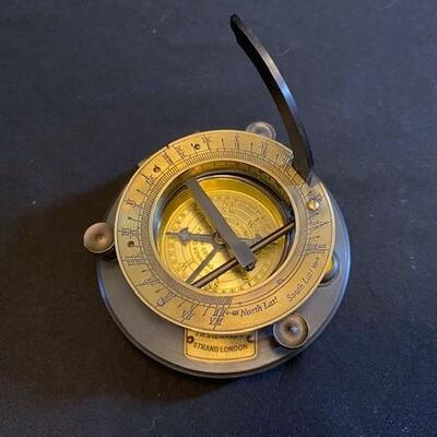 LOT#93LR: J.H. Steward Compass with Case
