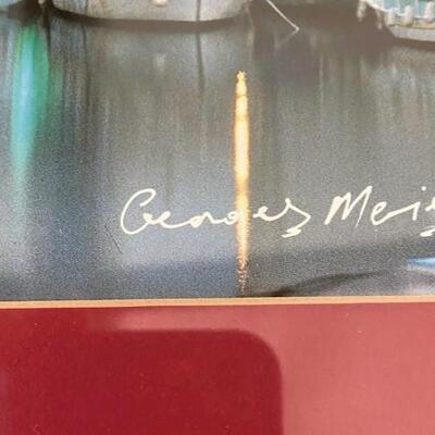 LOT#125LR: Georges Meis Signed Photos