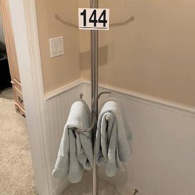 LOT#144MB2: Stainless Steel Towel Rack