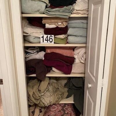 LOT#146LC1: Contents of Linen Closet