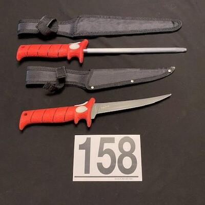 LOT#158LR: Bubba Blade Knife Set