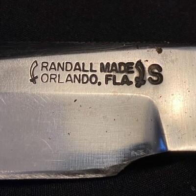 LOT#176LR: Vintage Randall Hunting Knife