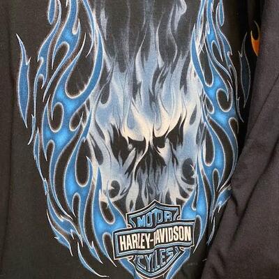 LOT#227K: Harley Davidson T-Shirt Lot #1
