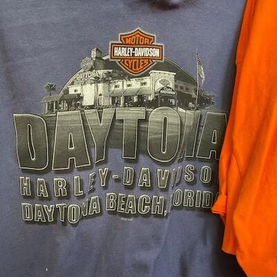 LOT#228K: Harley Davidson T-Shirt Lot #2