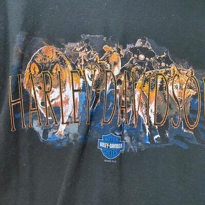 LOT#228K: Harley Davidson T-Shirt Lot #2