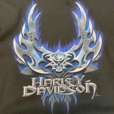 LOT#229K: Harley Davidson T-Shirt Lot #3