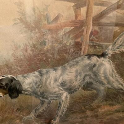 1899 Dupont Lithograph Signed by Edm H Osthaus