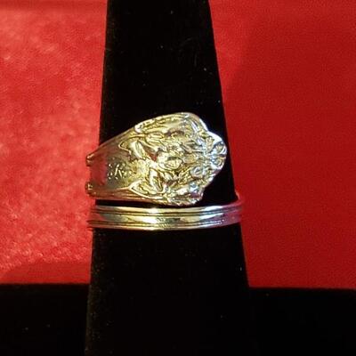  Vintage Sterling silver ring  11.1g 