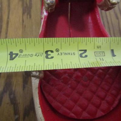 Antique Cast Iron Santa's Sleigh- 8" x 3 1/2" (Choice #2 of 2)