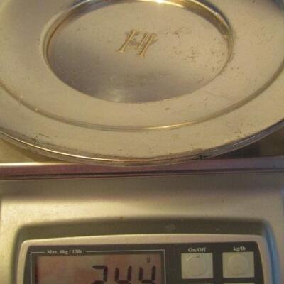Sterling Silver Tray- Approx Weight of 244 Grams