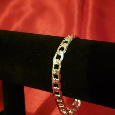 Sterling silver bracelet  52..7g