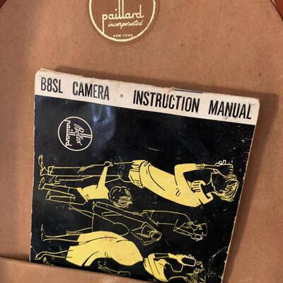 Vintage Bolex Paillard B8SL Movie Camera