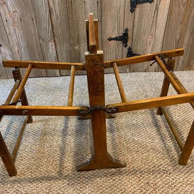 American Wringer Company Household Folding Bench - New York