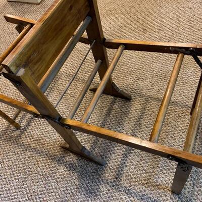 American Wringer Company Household Folding Bench - New York