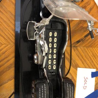 Vintage Harley Davidson telephone 