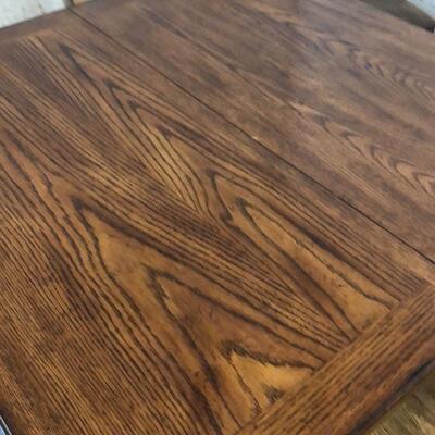 Solid mahogany Kitchen table and 4 chairs