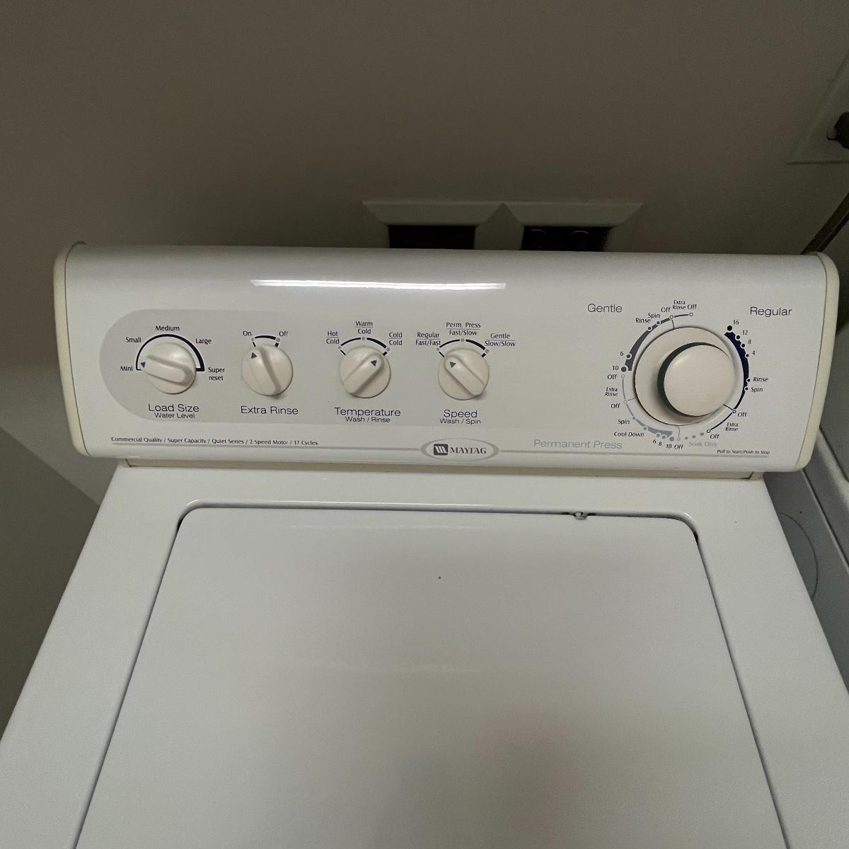 MAYTAG Super Capacity Washing Machine
