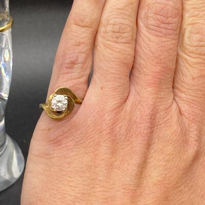 Vintage Gold Plate Fashion Rings