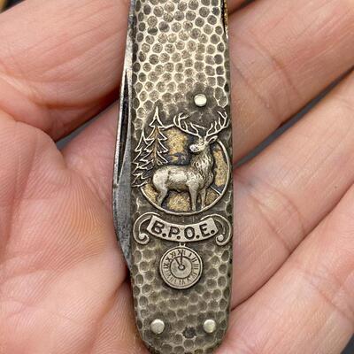 Vintage Benevolent and Protective Order of Elks B.P.O.E Pocket Knife