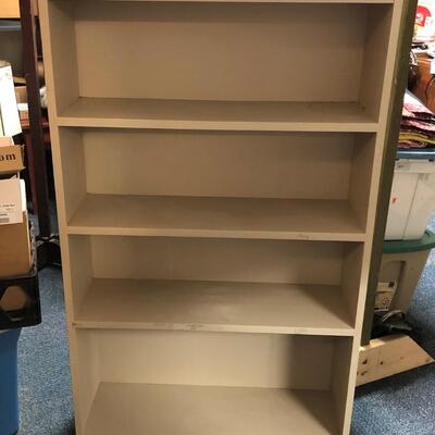 Lot 2 - Solid Wood Bookcase LOCAL PICK UP ONLY