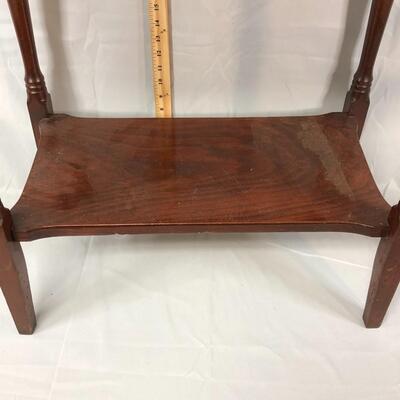 Lot 4 - Solid Wood End Table LOCAL PICK UP ONLY