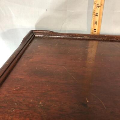 Lot 4 - Solid Wood End Table LOCAL PICK UP ONLY
