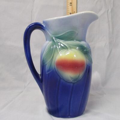 Lot 11 - Royal Copley Peach Pitcher